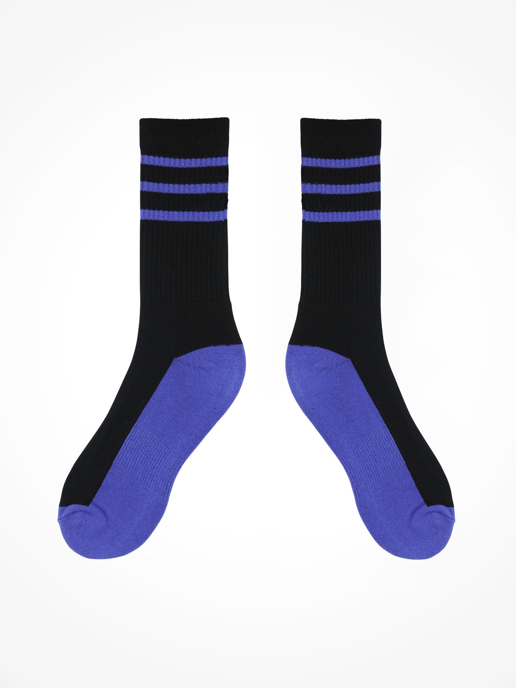 Black and Blue Socks