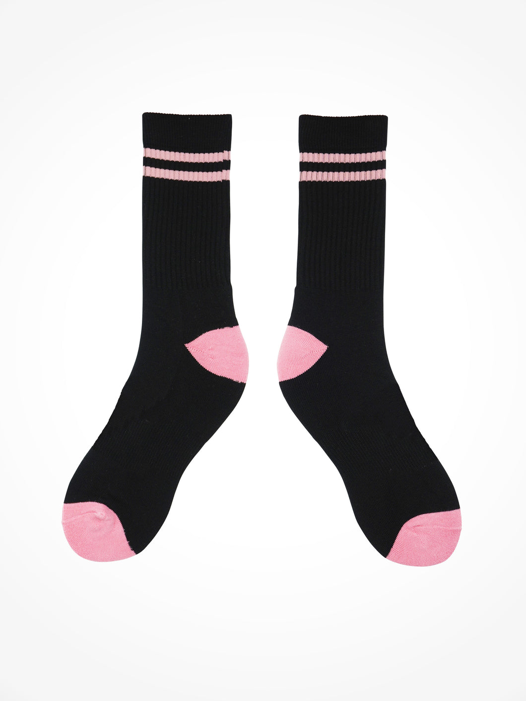 Black and Pink Socks
